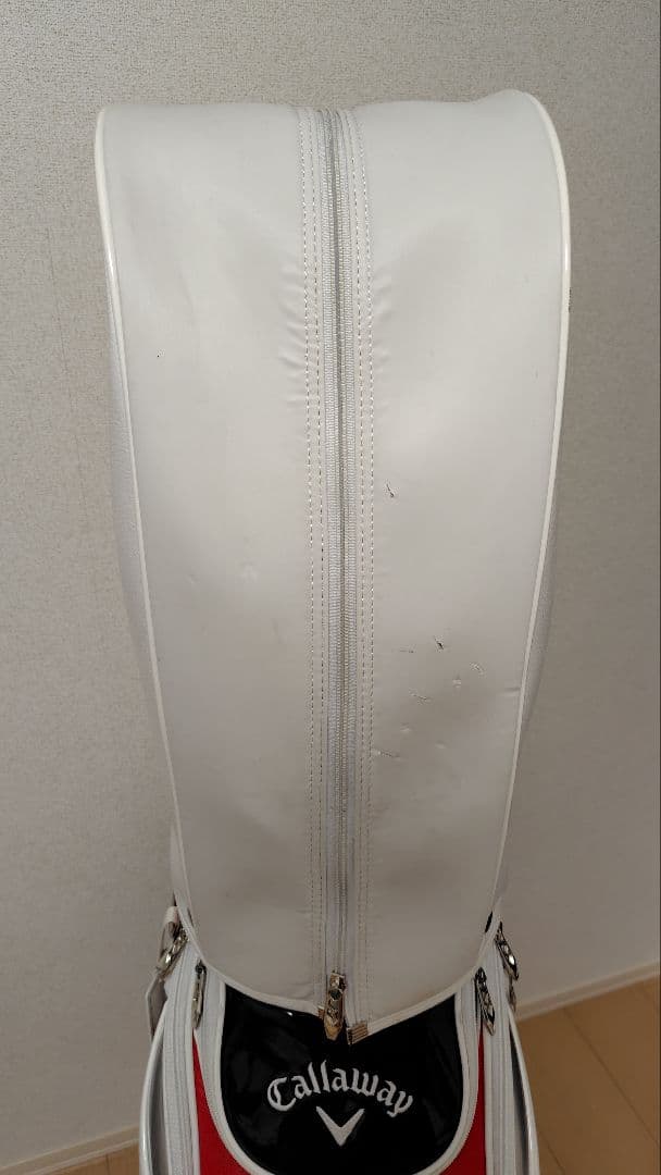 Callaway キャディバッグ ホワイト/レッド