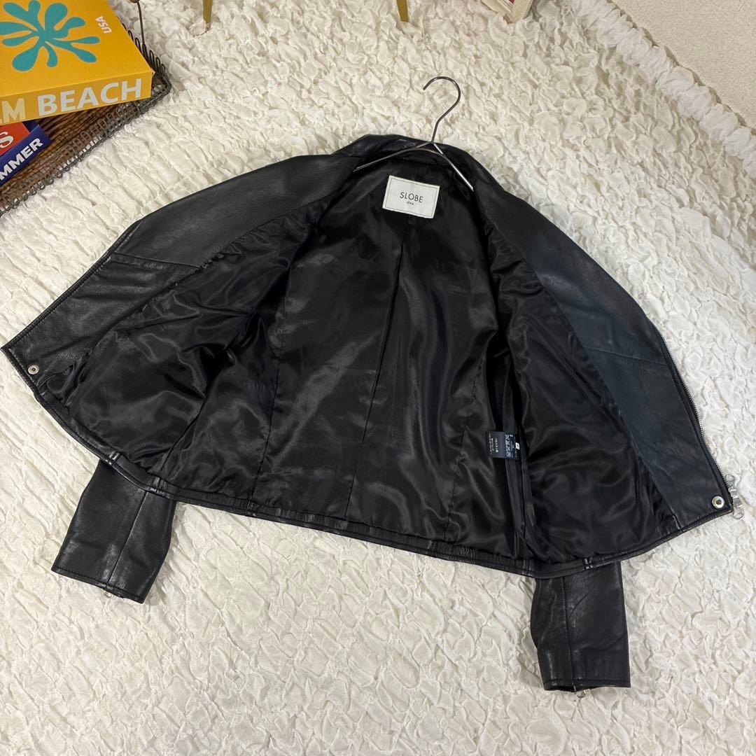 2点おまとめ》スローブイエナ羊革ライダース38,ノマディス革ショルダーバッグ