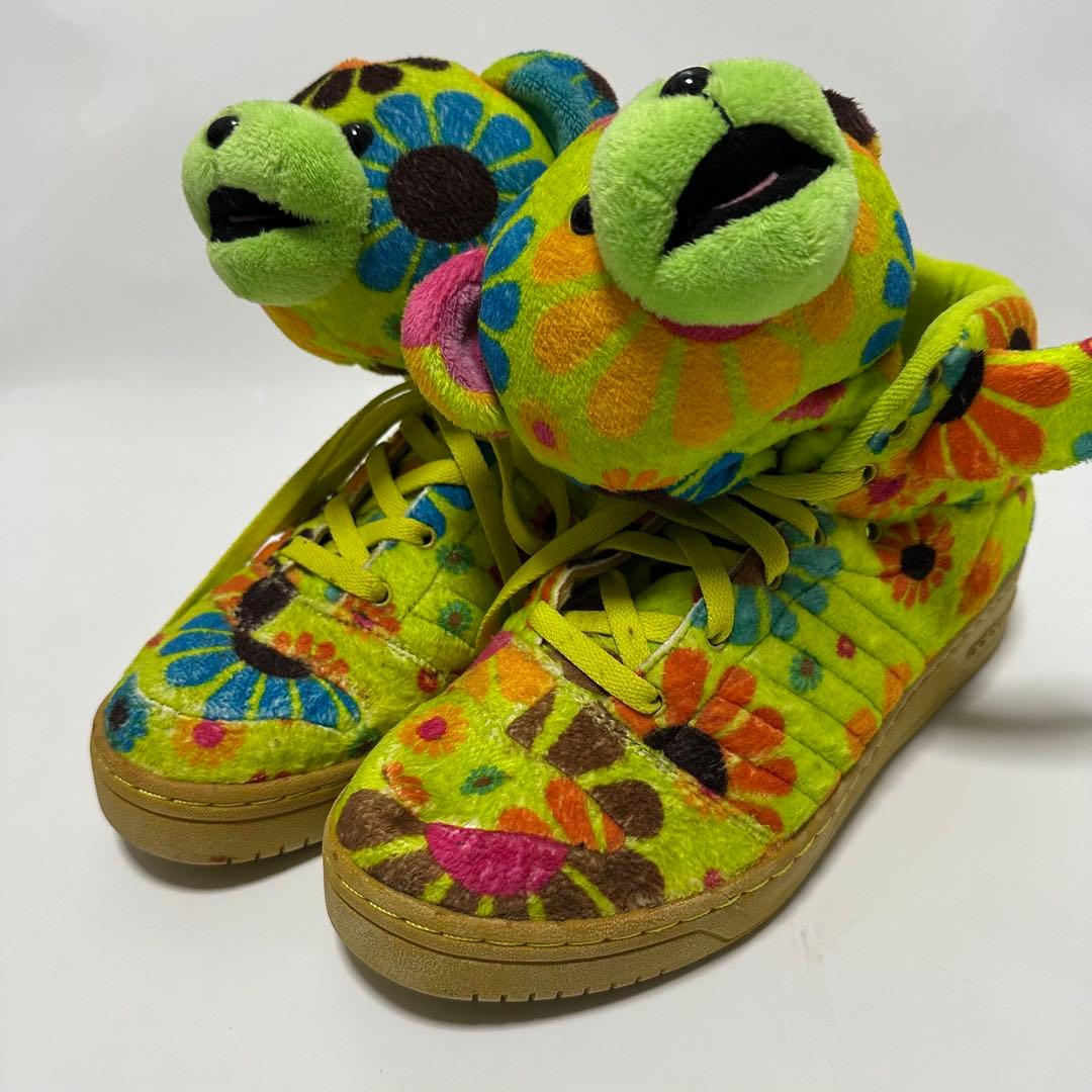 adidas JS BEAR 花柄 スニーカー 26cm