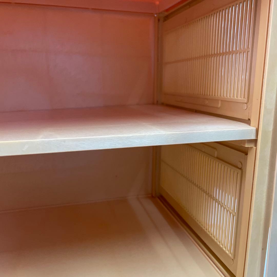 食器棚、昭和レトロ当時物、未使用、レア、