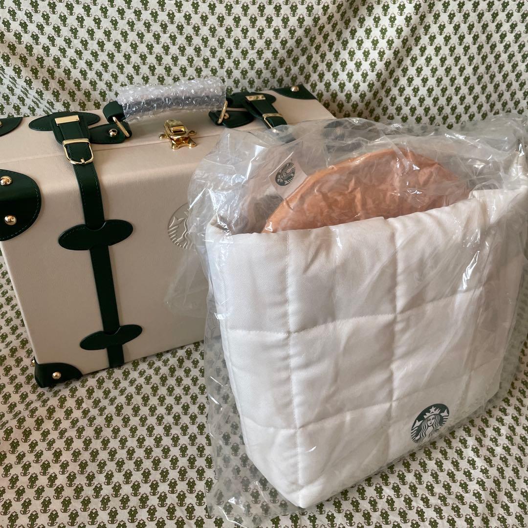 値下げ！スターバックス　限定　トランクバッグ＆2023年　福袋　グッズ5点セット