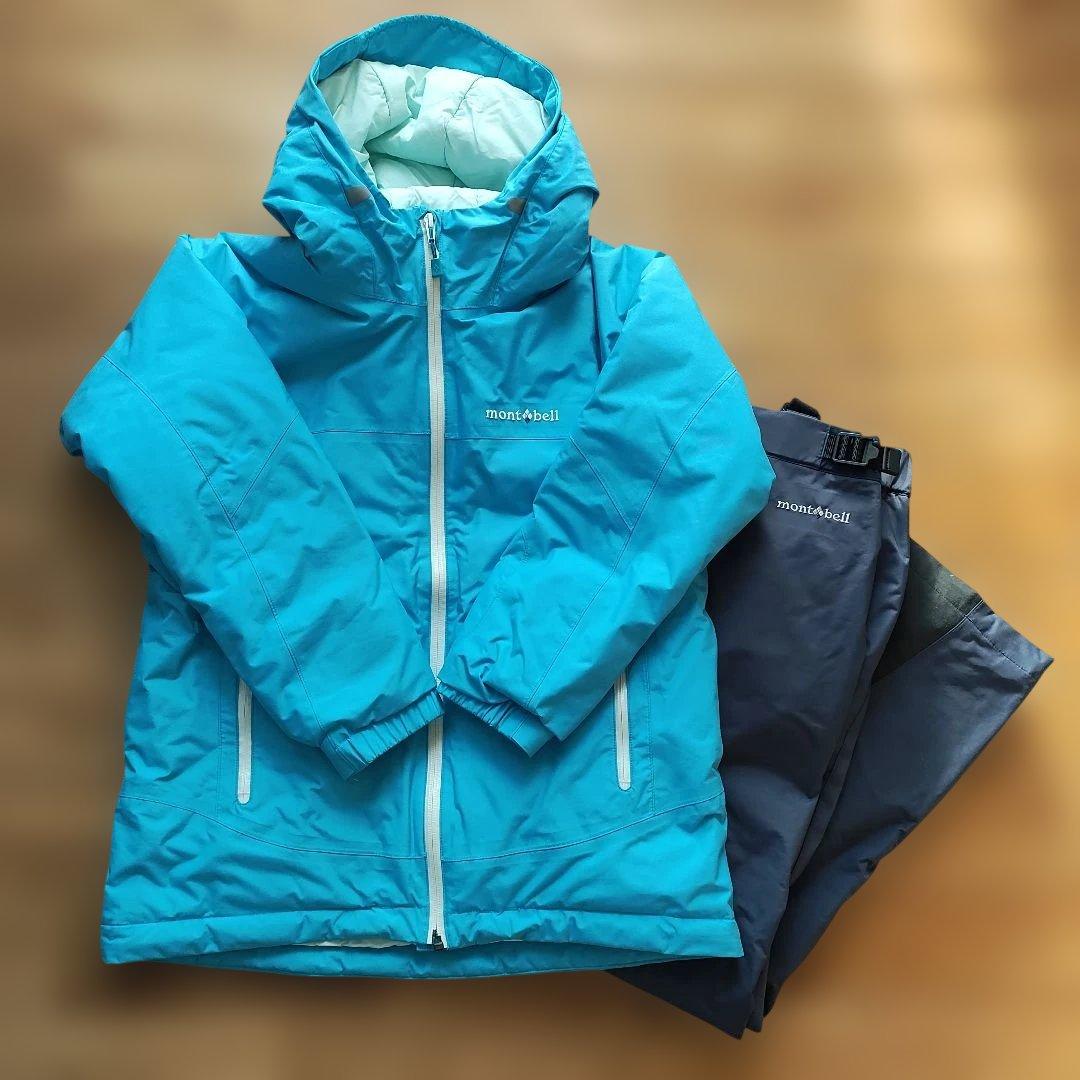 mont-bell キッズ スキーウェアセット 150