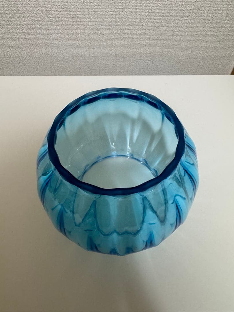 【本日迄お値引き]Magma glass studio - blue topaz