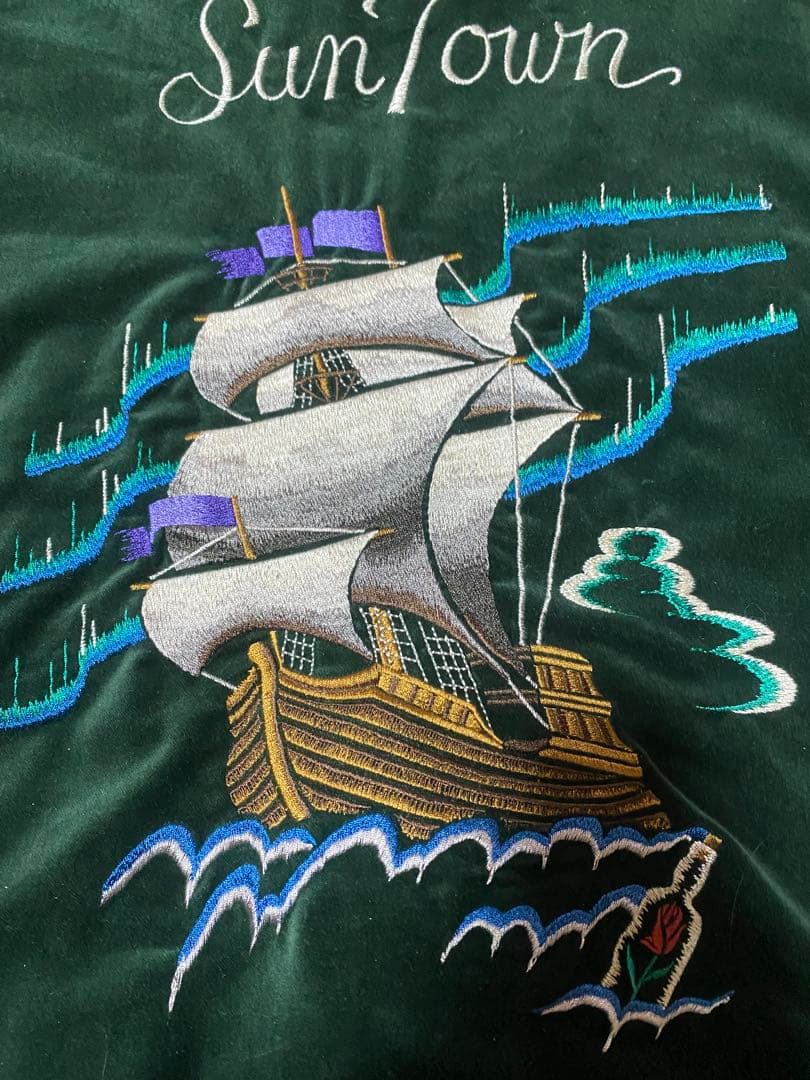 RADIAL スカジャン 別珍 ラディアル スーベニアジャケット 美品 L