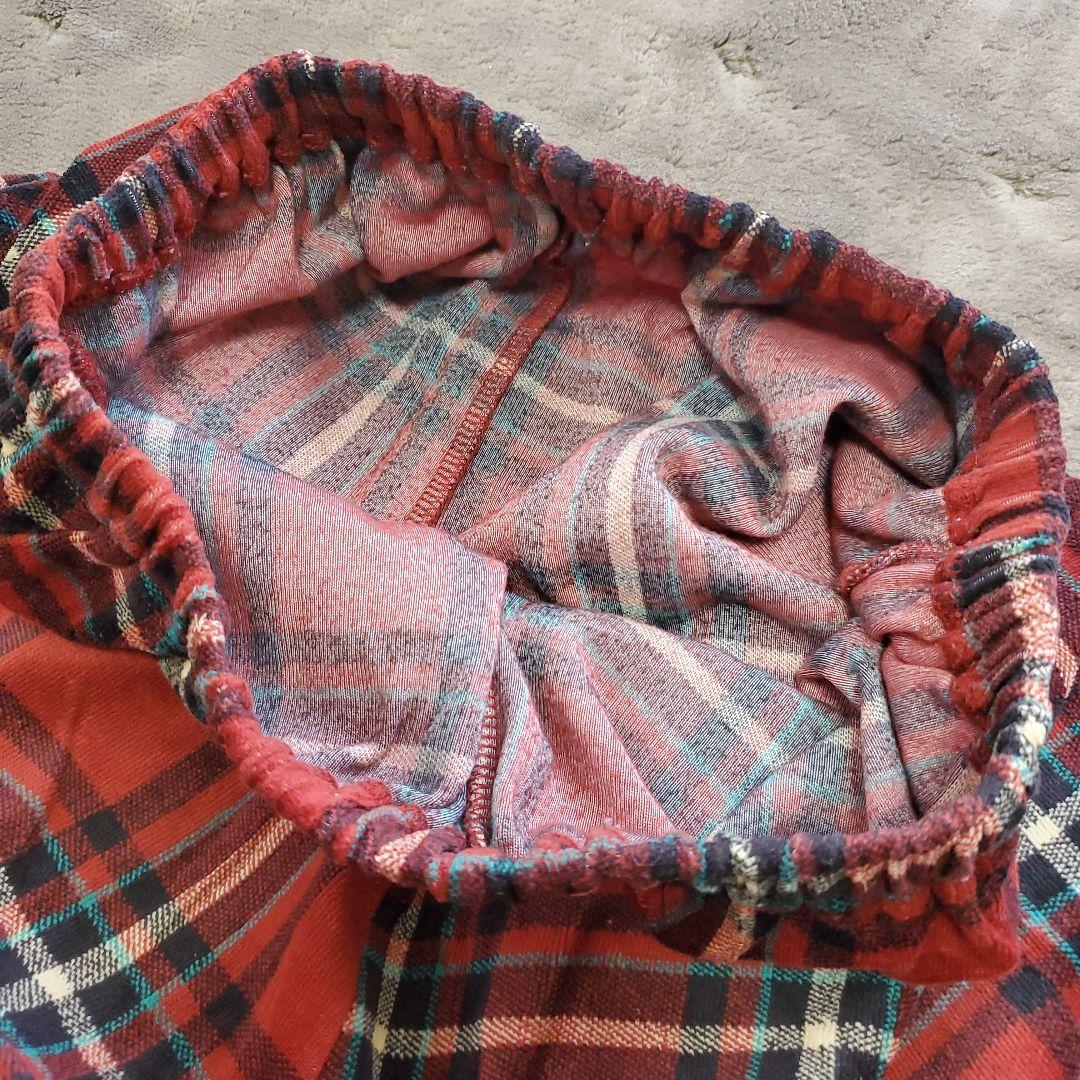 ASUKO MATANO 赤系チェック柄パジャマ(L)ルームウェア マタノアツコ