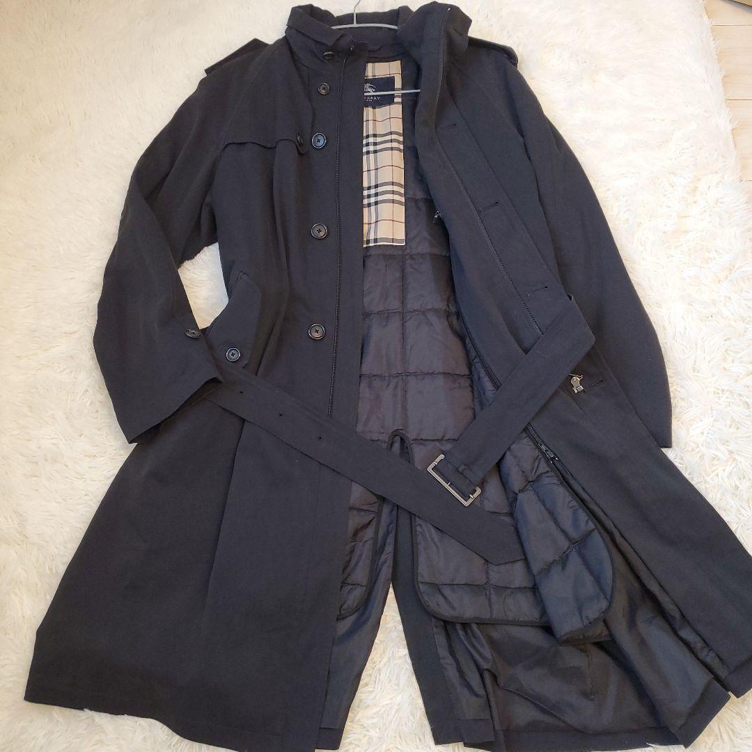 ⭐美品⭐BURBERRY LONDON ダウンライナー 裏ノバ トレンチコート