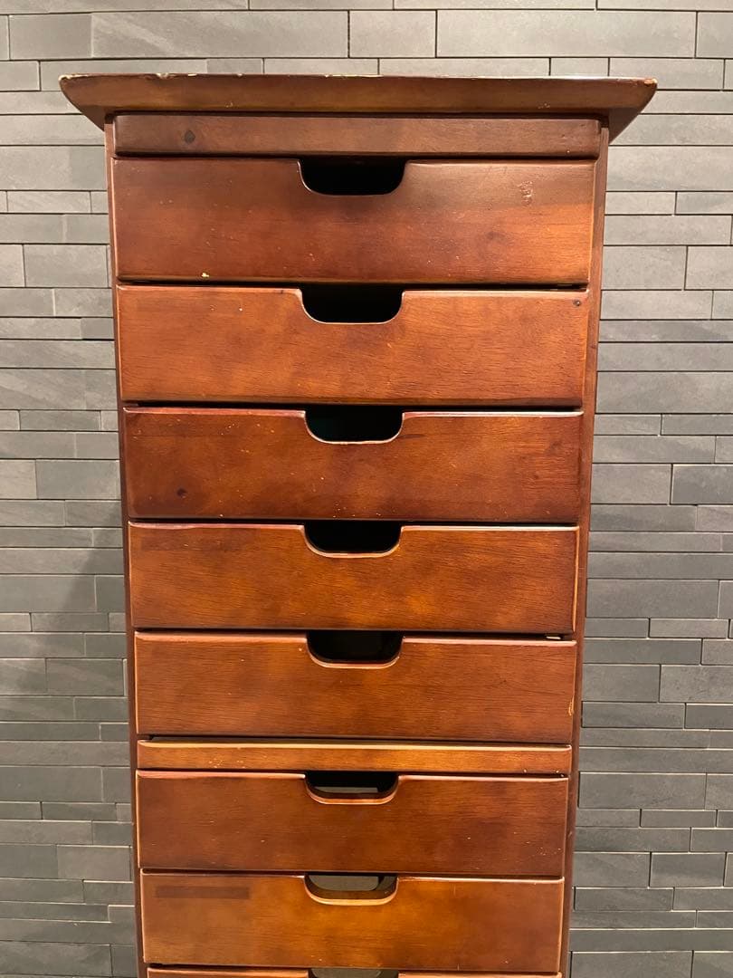 はやし　レトロ 高級ハイキャビネット タワー レターケース　１5段