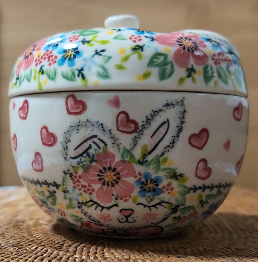 ツェラミカ、ポーランド食器、ポーリッシュポタリー、ＶＥＮＡ、うさぎ