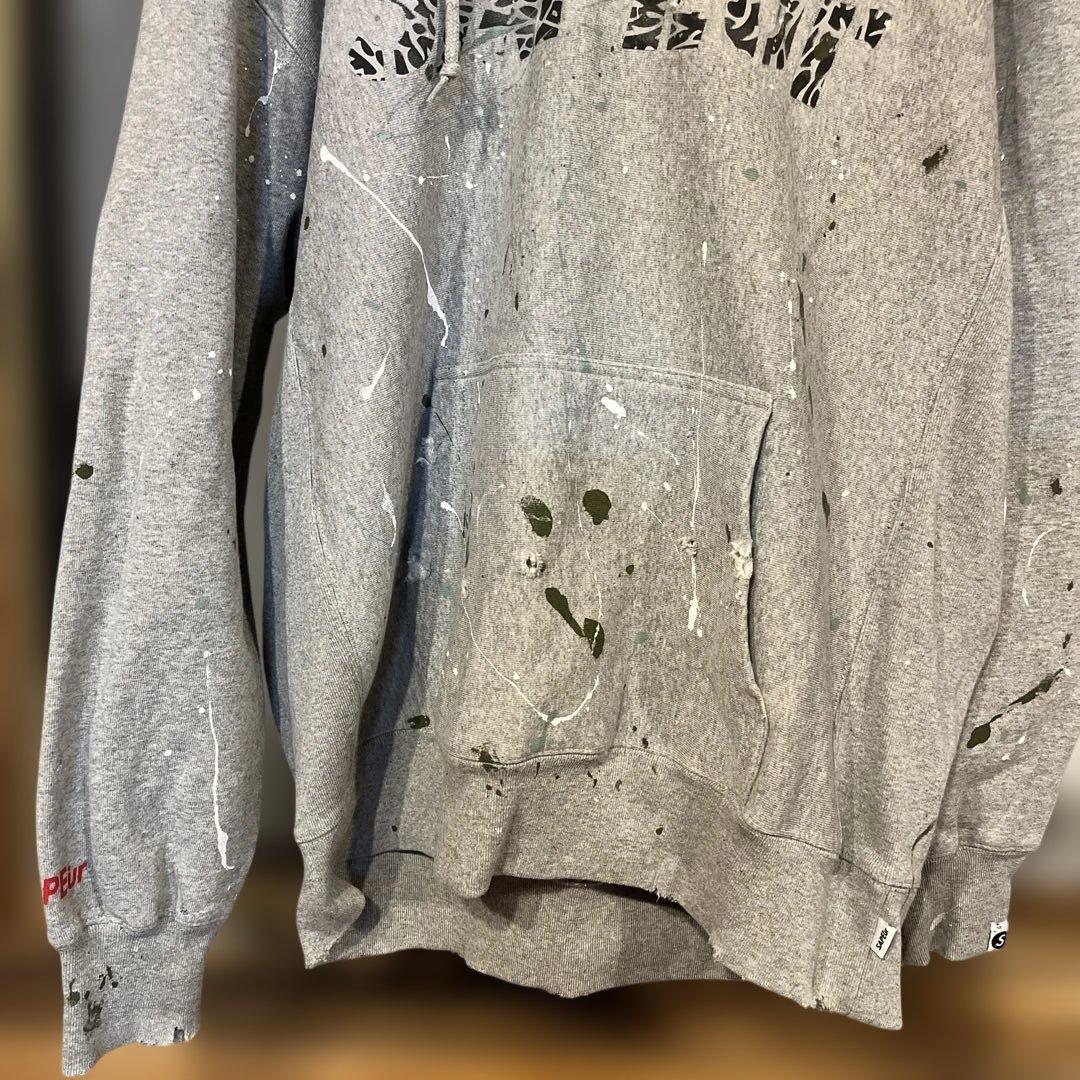 激レア SAPEur ペイントダメージパーカー XL