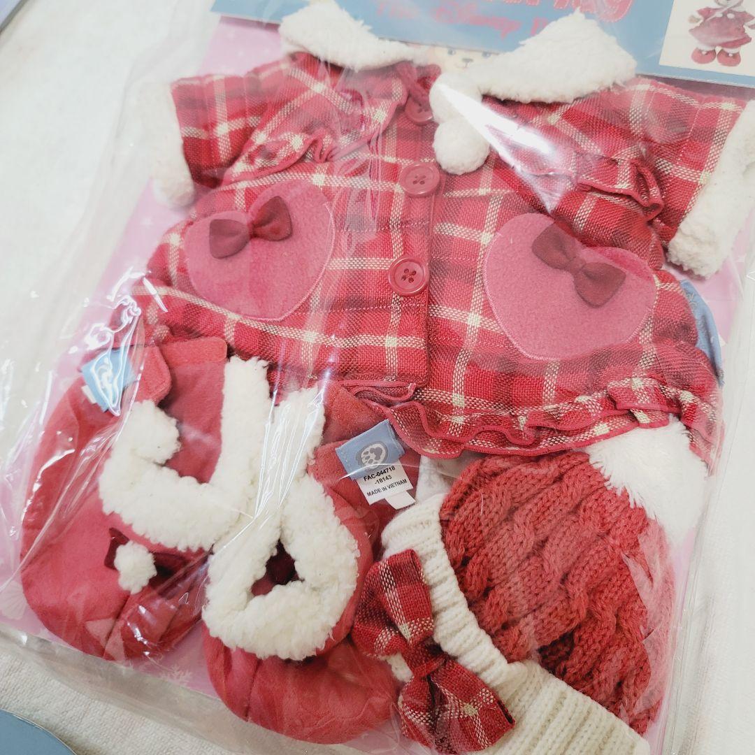 極美品☆2018年ダッフィートゥインクルウィンターぬいぐるみコスチューム公式