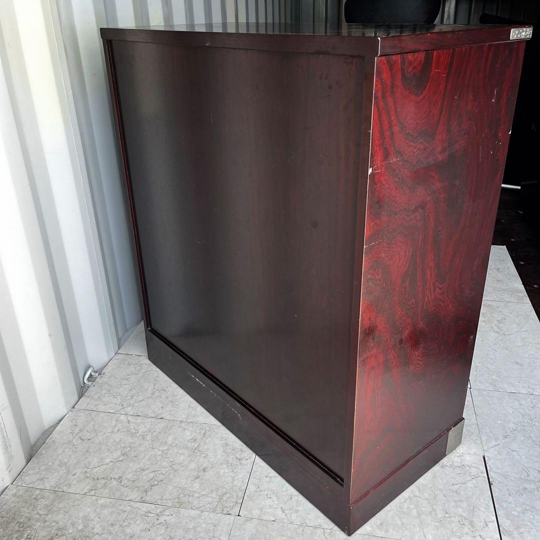 取付無料！二本松伝統家具 田中家具 ケヤキ アンティーク和ダンス モダンチェスト