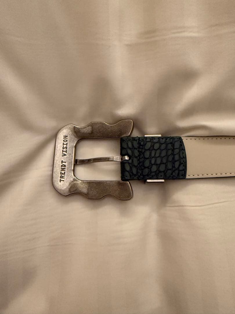 TREND VATION レザーベルト 緑