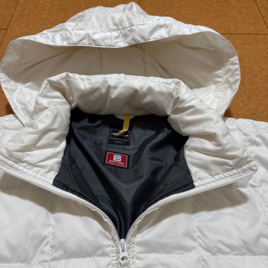 新品同様　希少　ミズノ RUNBIRD ロングダウンコート ベンチコート　L