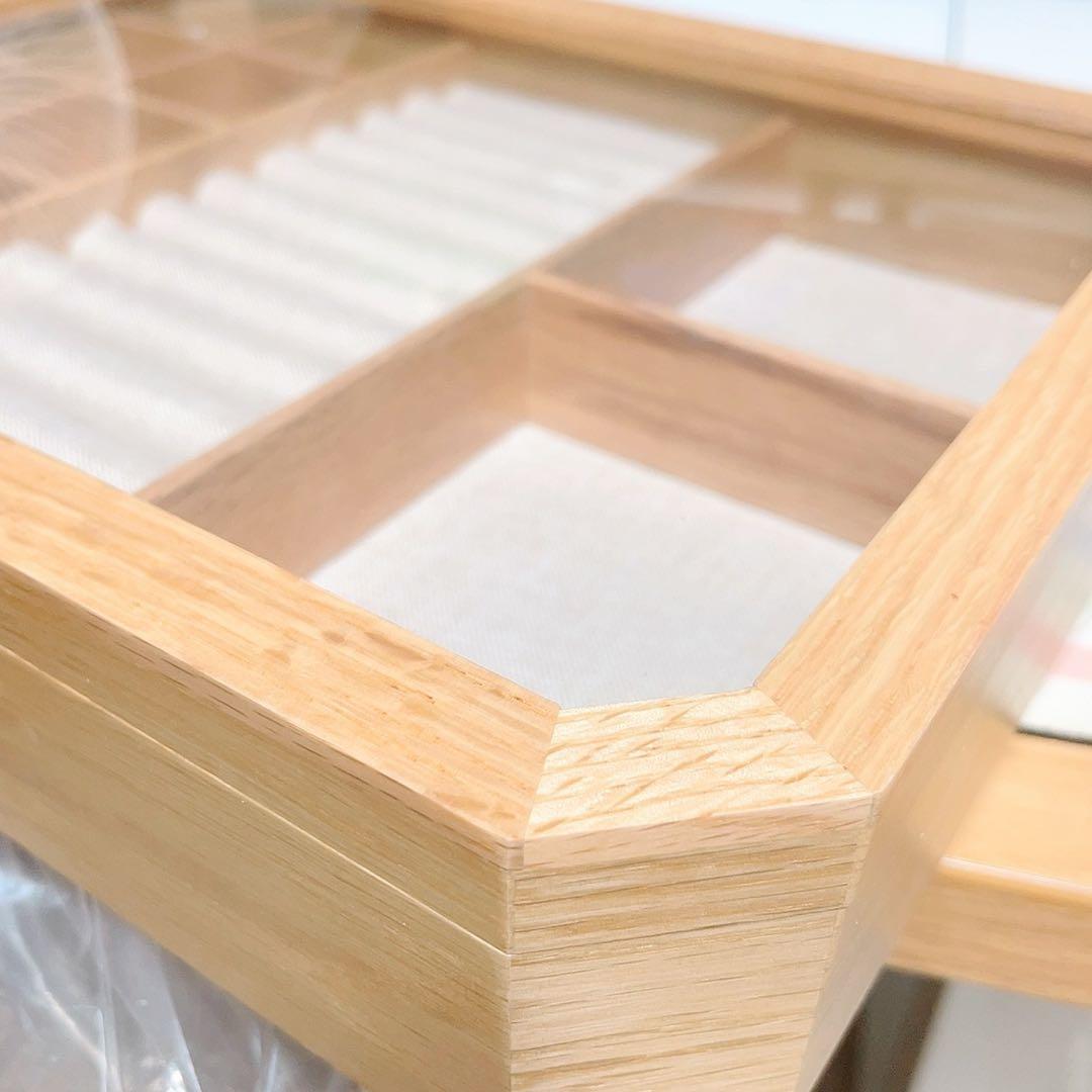 新品✏︎ ZARA  ウッドジュエリーボックス アクセサリーケース