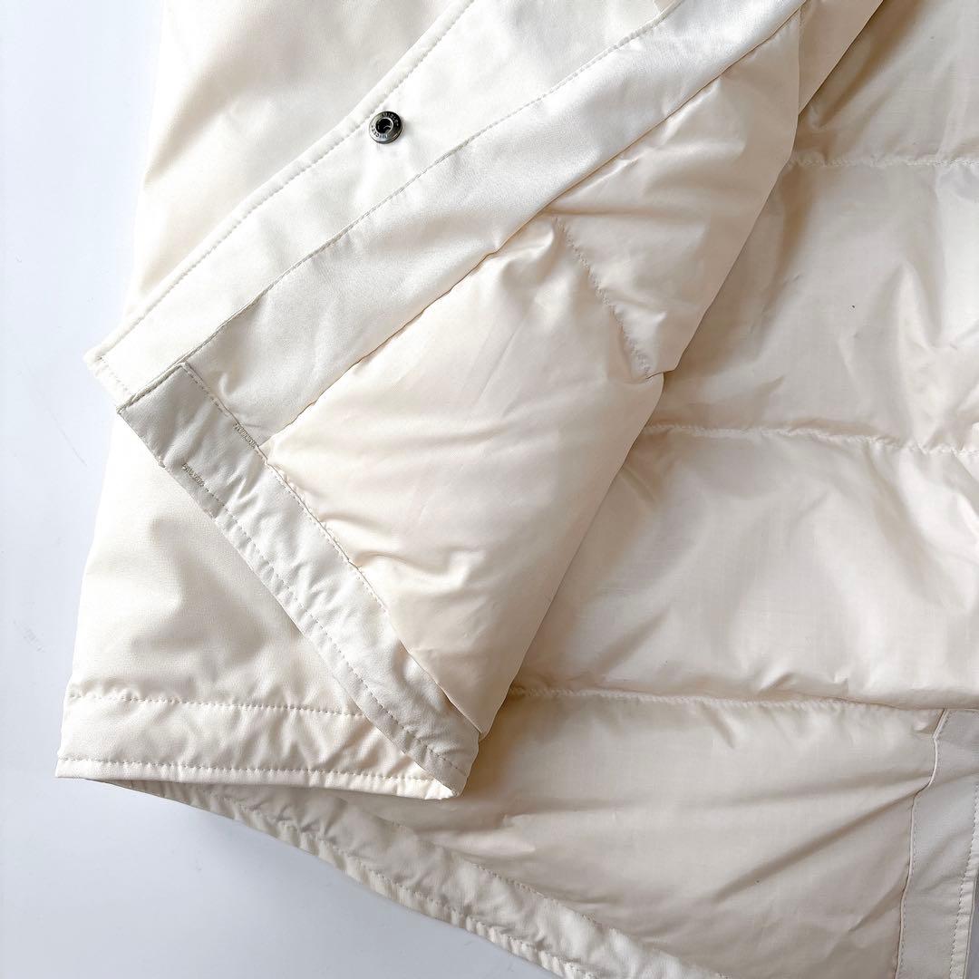 I*O様 美品⁑スピックアンドスパン　2024 撥水フーデッドダウンコート　ホワ