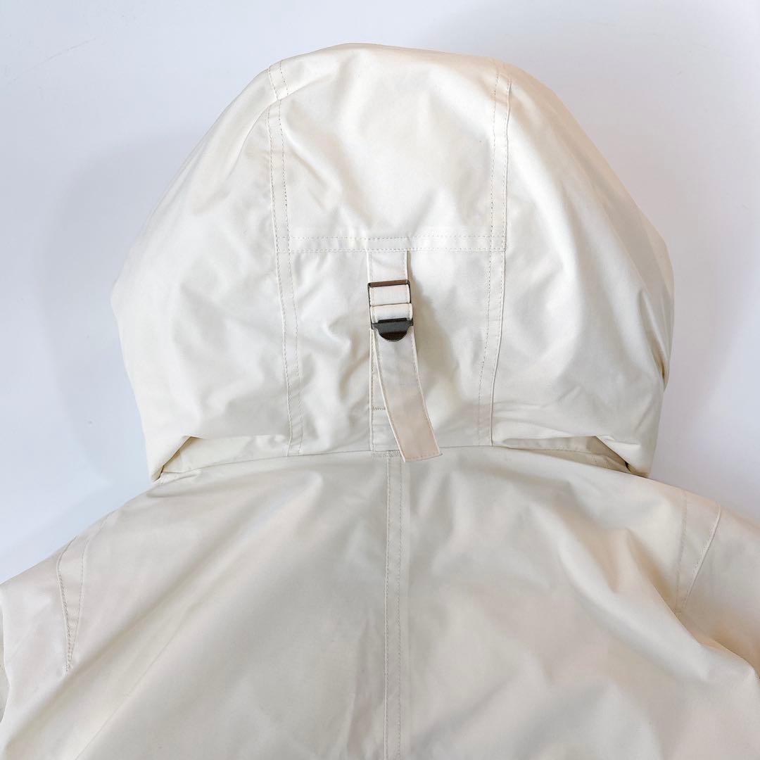 I*O様 美品⁑スピックアンドスパン　2024 撥水フーデッドダウンコート　ホワ