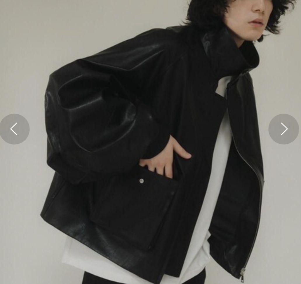 ❀ Knuth marf 【F】ラウンドスリーブフライトジャケット ❀