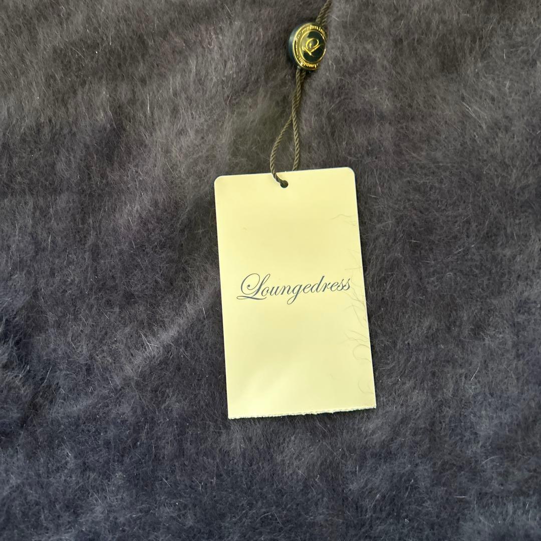 新品　Loungedress ネイビー 長袖ニットセーター F