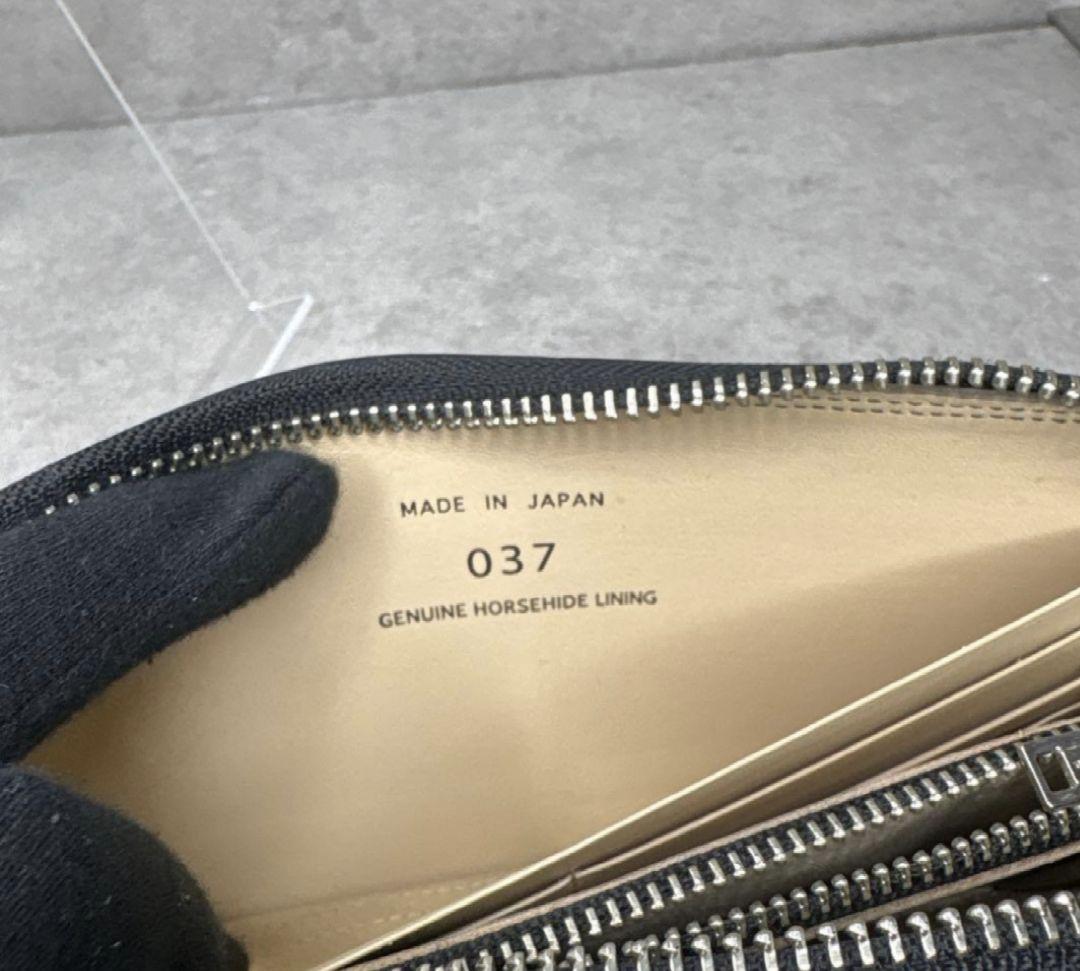 激レア美品！Porter ポーター　 最上級　馬革　ブラック 長財布 dカン