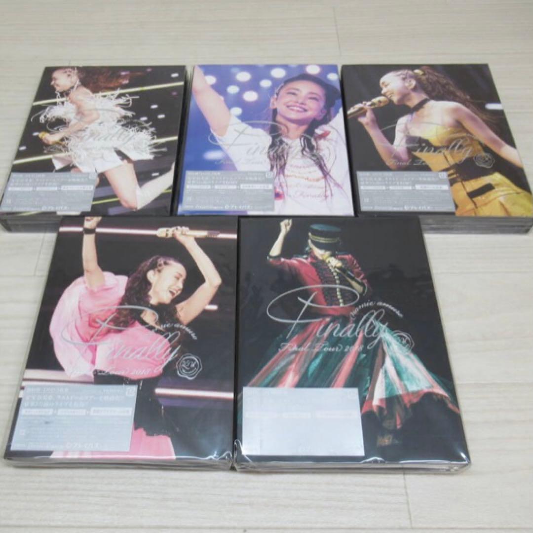 【新品未開封】安室奈美恵 初回限定盤 Finally全5公演コンプリートセット