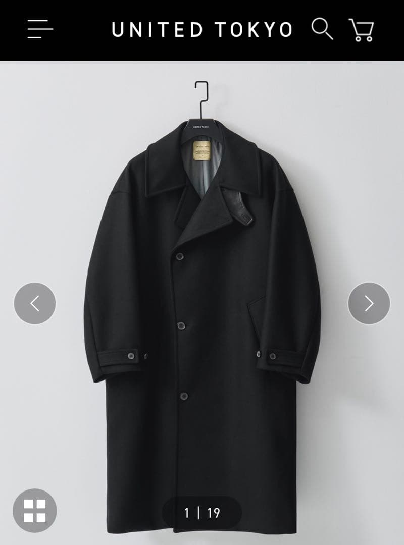 UNITED TOKYO ×EX Super180s メルトンコート 10周年