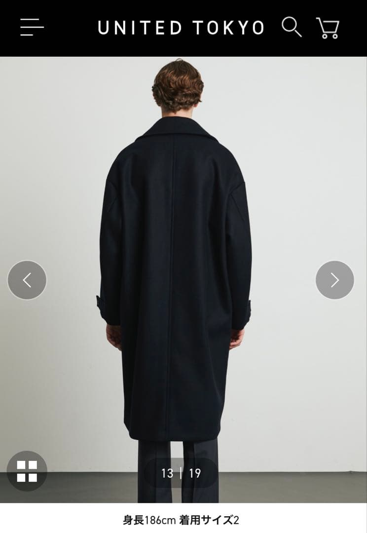 UNITED TOKYO ×EX Super180s メルトンコート 10周年