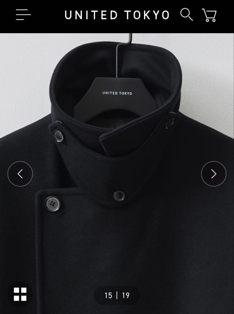 UNITED TOKYO ×EX Super180s メルトンコート 10周年