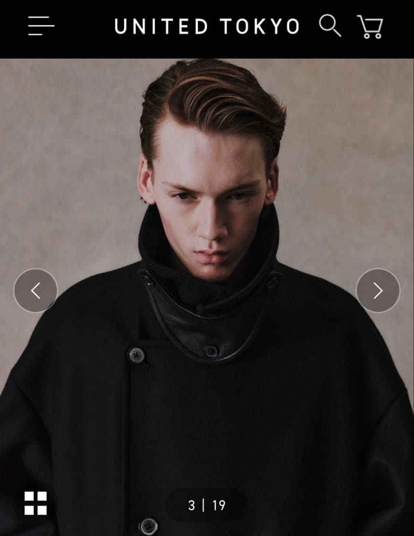 UNITED TOKYO ×EX Super180s メルトンコート 10周年