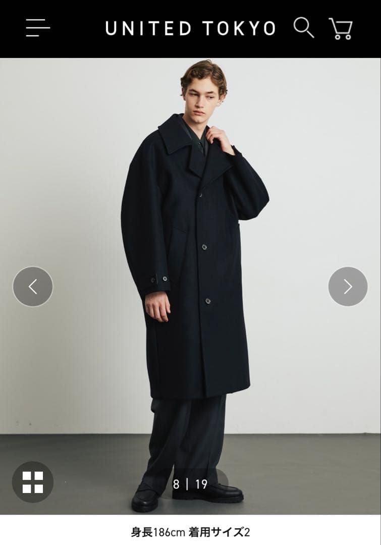 UNITED TOKYO ×EX Super180s メルトンコート 10周年