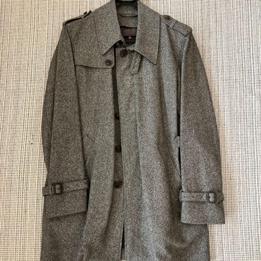 【vanquish3365】Ital Style グレーステンカラーコート