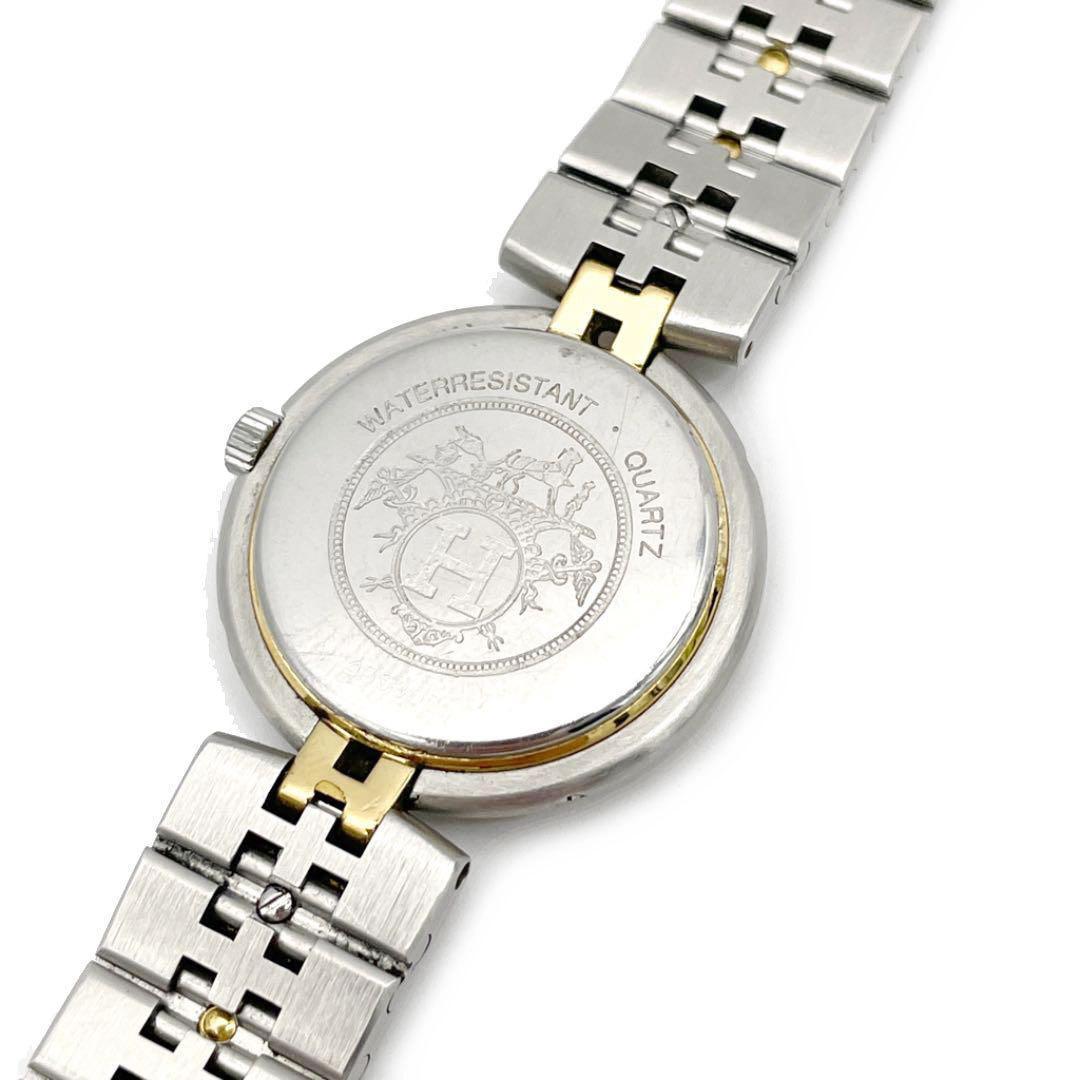 【電池交換済】エルメス プロフィール レディース腕時計 コンビ 29M34