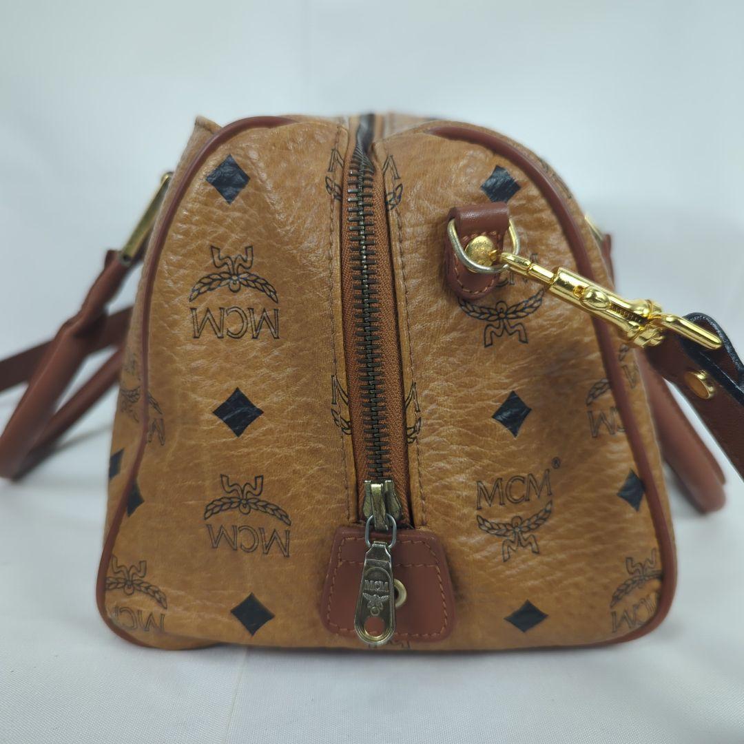 MCM エムシーエム ショルダー ミニボストンバッグ ヴィセトス