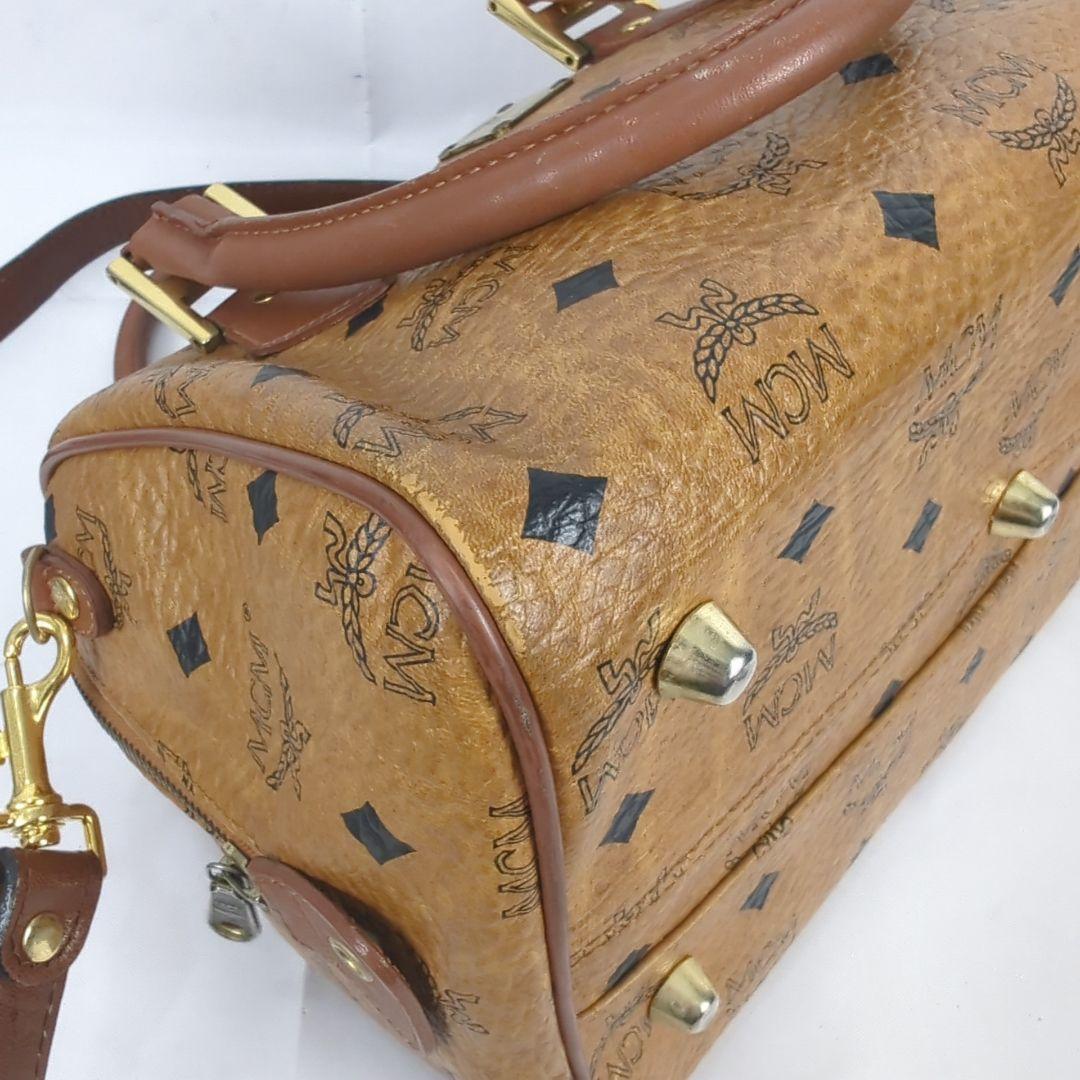 MCM エムシーエム ショルダー ミニボストンバッグ ヴィセトス