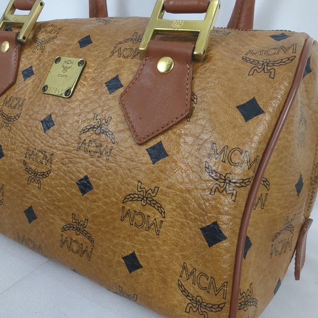 MCM エムシーエム ショルダー ミニボストンバッグ ヴィセトス