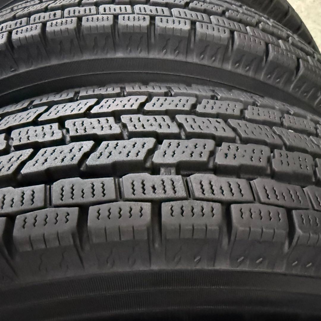バリ溝！145/80R12 80N スタッドレスタイヤ ホイールセット 軽トラ