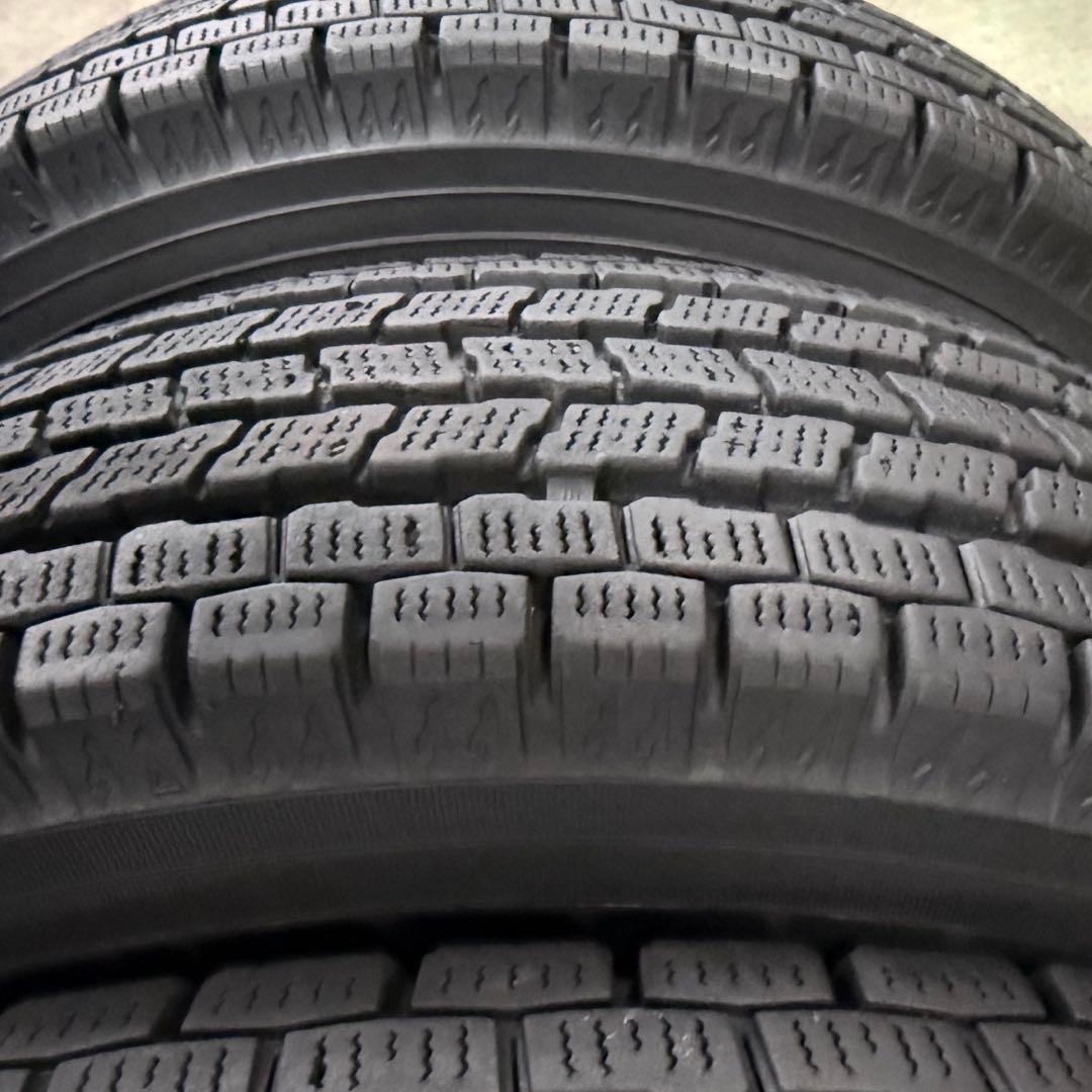 バリ溝！145/80R12 80N スタッドレスタイヤ ホイールセット 軽トラ