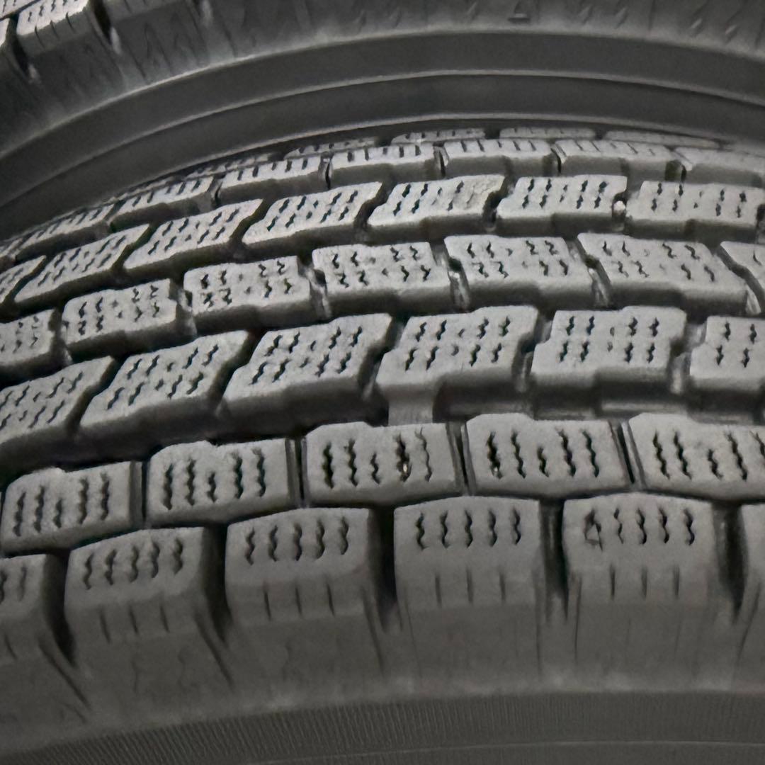 バリ溝！145/80R12 80N スタッドレスタイヤ ホイールセット 軽トラ
