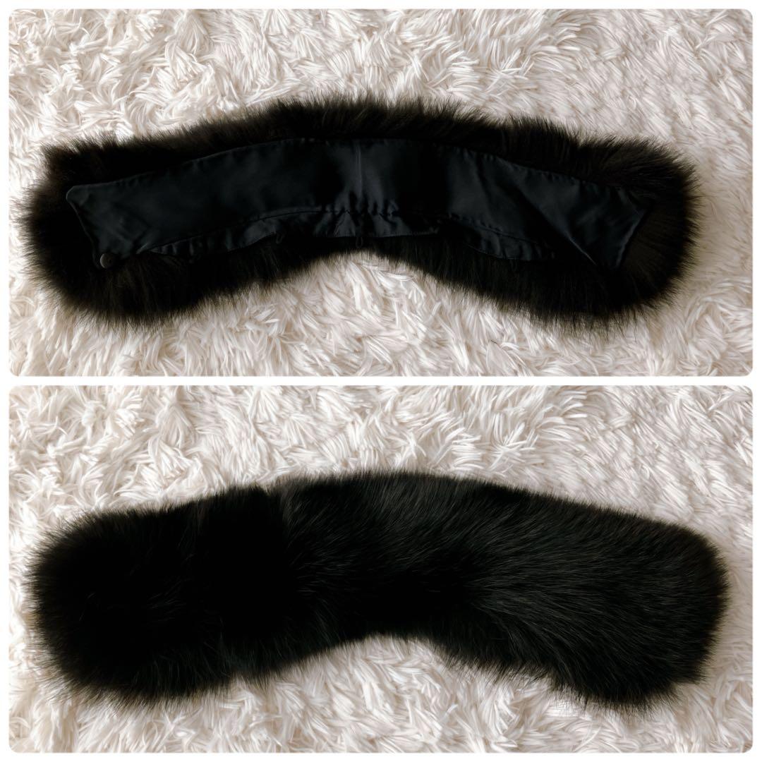 Leilian レリアン コート ダウンライナー フォックスファー LL