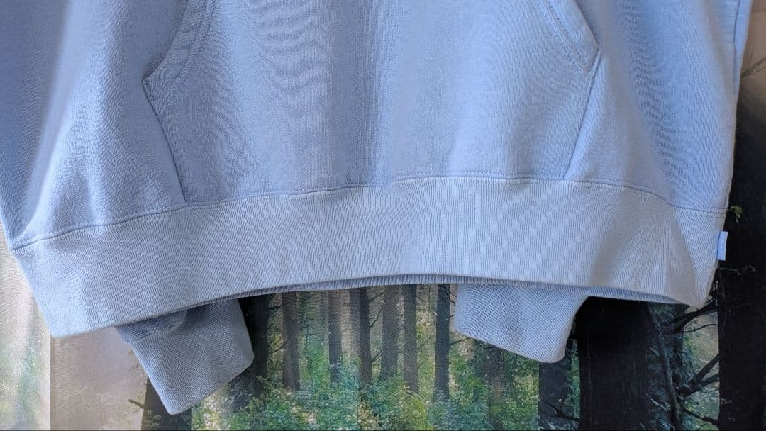 Supreme Satin Appliqué Hooded Sweatshirt