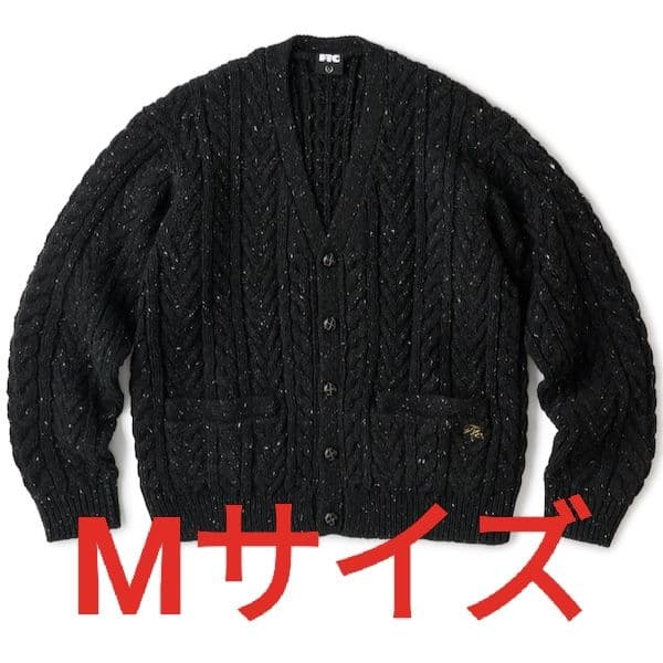 新品未使用 Mサイズ FTC CABLE KNIT CARDIGAN