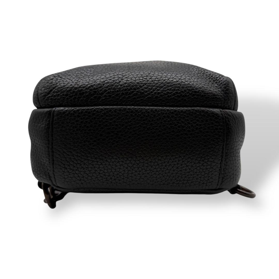 COACH コーチ ボディバッグ ゴッサムパック レザー クロスボディ ブラック