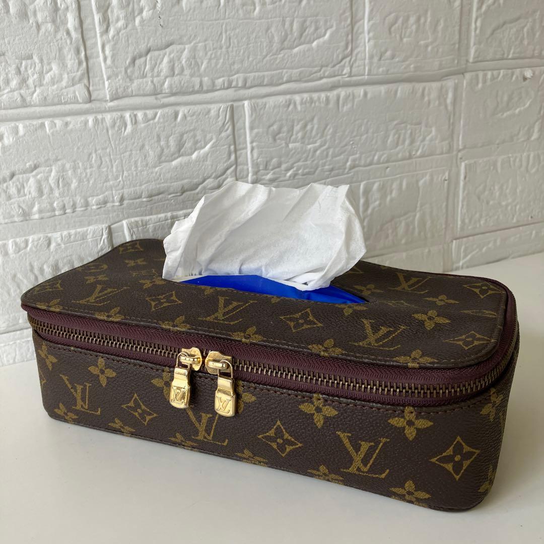 LOUIS VUITTON　ティッシュカバー　モノグラム　3678
