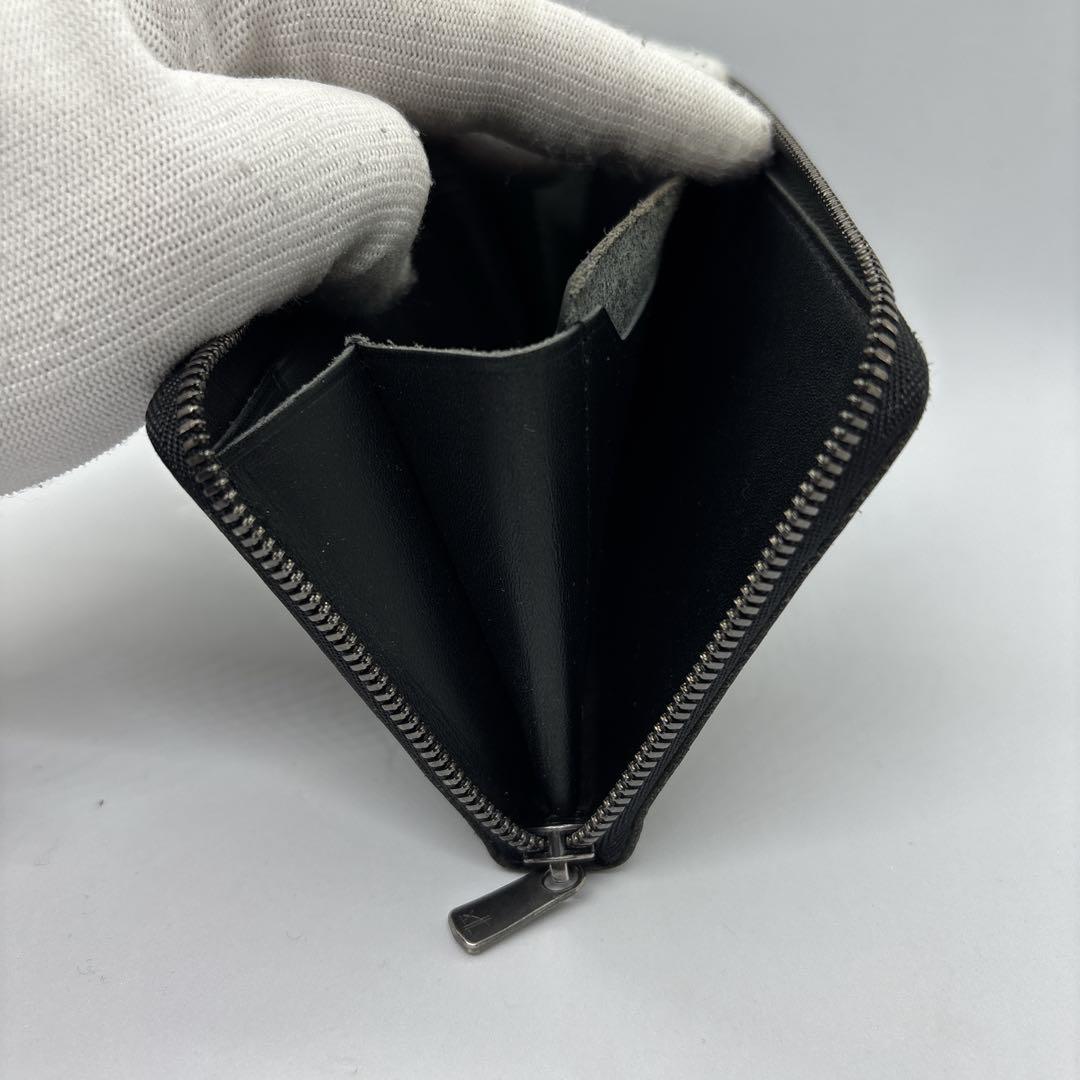 ステータシー　イルモードジップ　長財布　右利き用　ブラック