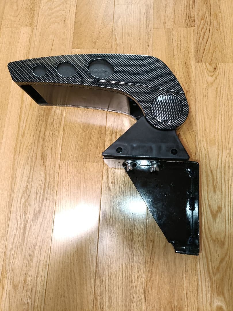 ハイゼットジャンボ　S500P／S510P専用　アームレスト　肘掛け　カーボン調