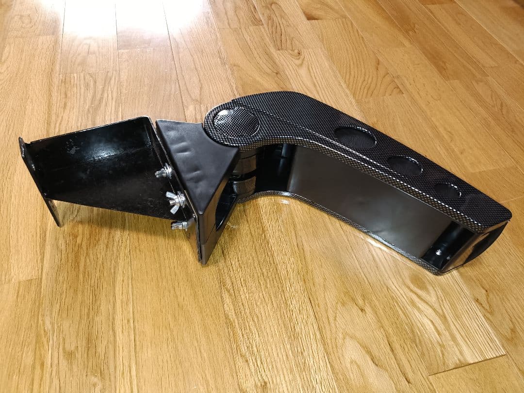 ハイゼットジャンボ　S500P／S510P専用　アームレスト　肘掛け　カーボン調