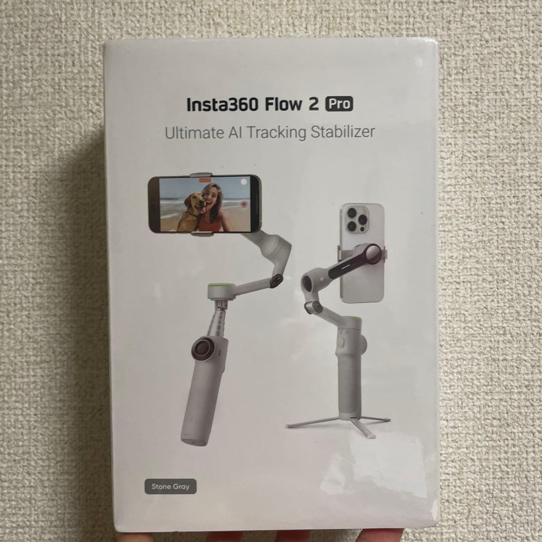 【新品】Insta360 flow 2 pro 通常版 ストーングレイ