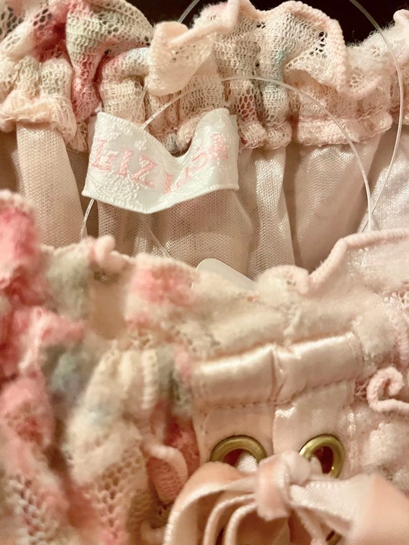 リズリサ LIZLISA 花柄レースワンピース 姫ギャル