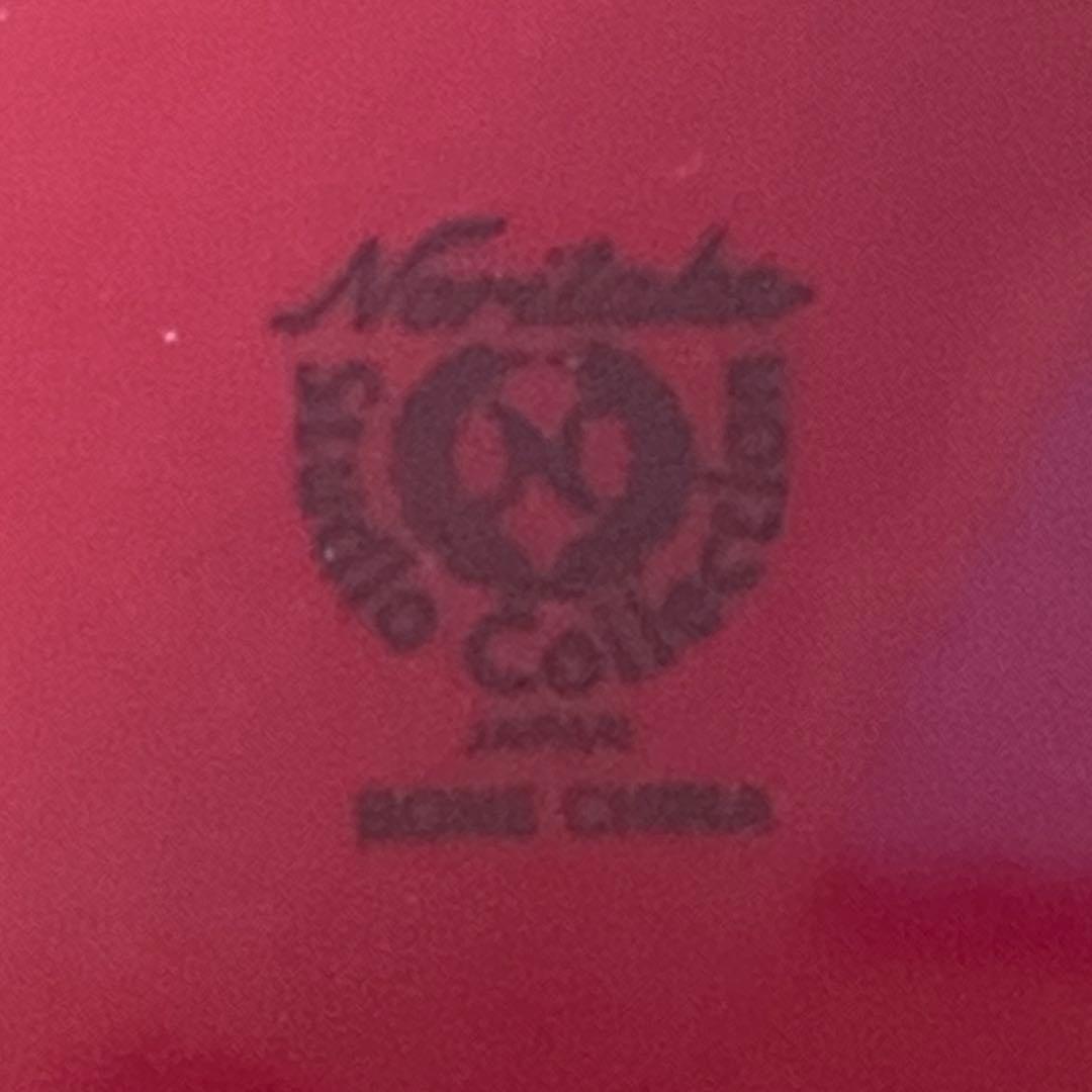 新品未使用　乃りたけ　ノリタケ　辰砂 花瓶　真紅 スタジオコレクション