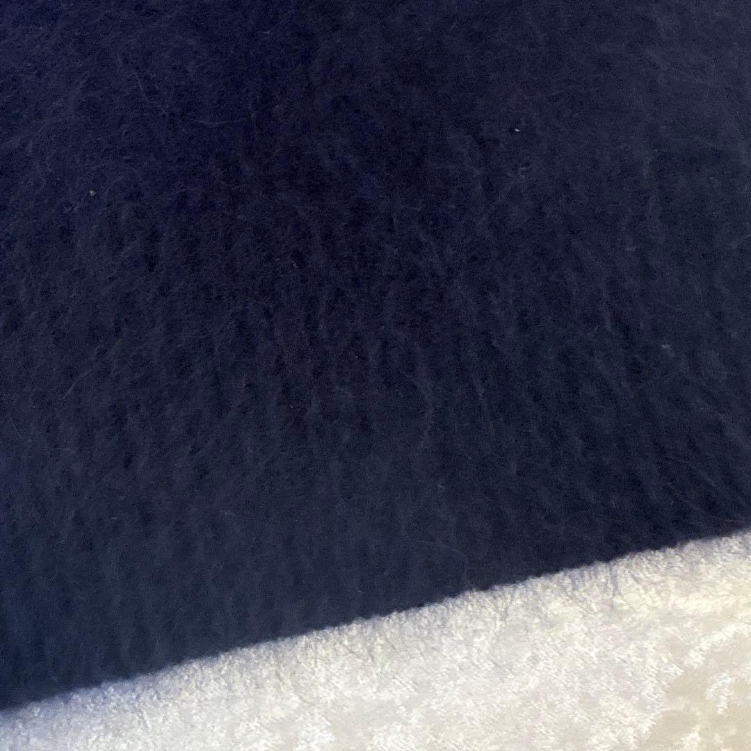 【新品タグ付き】IENA fluffyファー プルオーバーふわふわネイビーF