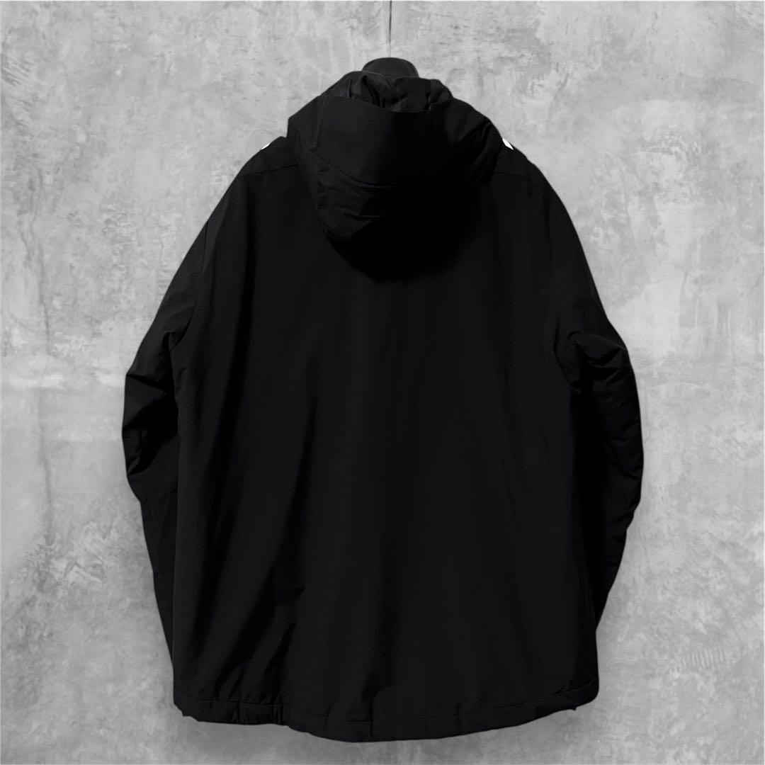 1PIU1UGUALE3 RELAX スリーブロゴマウンテンパーカー XXL